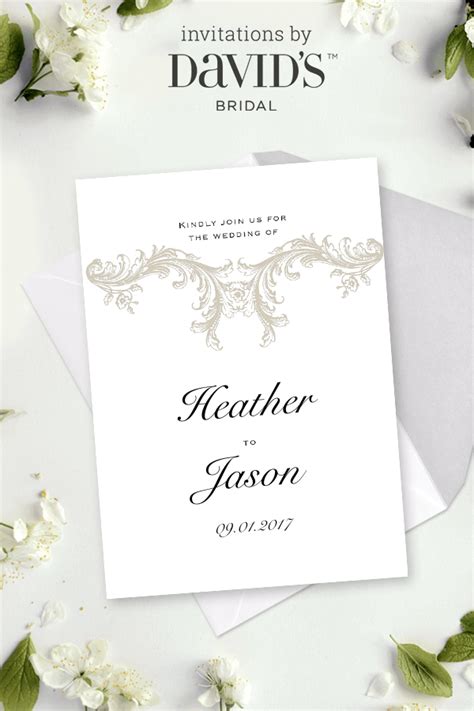 Youre Invited Design Tailored To You Wedding Invitations At Davids