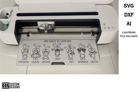 Stages Of Crafting Cricut Cutie Stages Of Crafting SVG