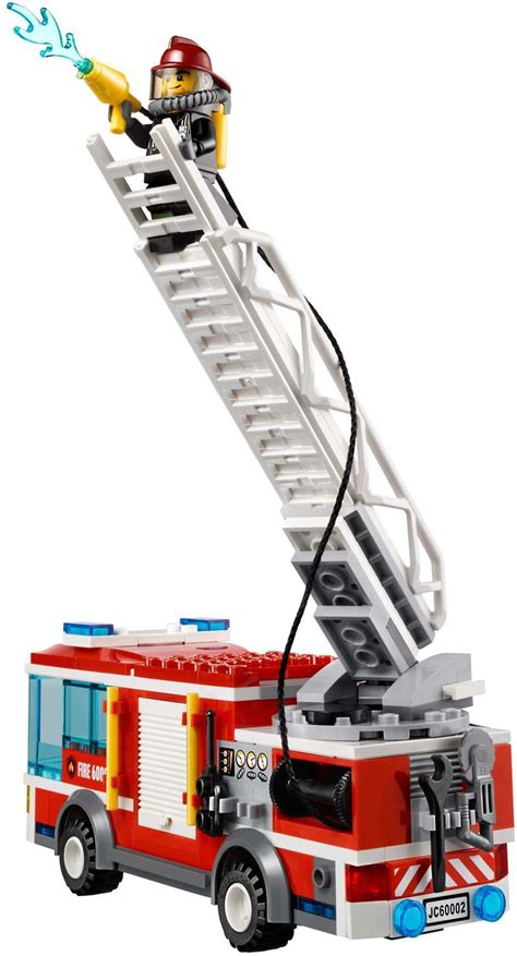 Fire Truck Lego Set City Netbricks Rent Awesome Lego Sets And
