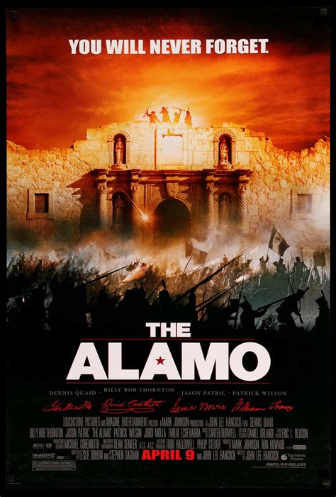 The Alamo 2004 Original One Sheet Movie Poster Original Film Art