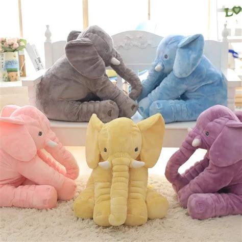 Soft Elephant Plush Toy 24 Inches With Blanket Stuffed Animal Elephant