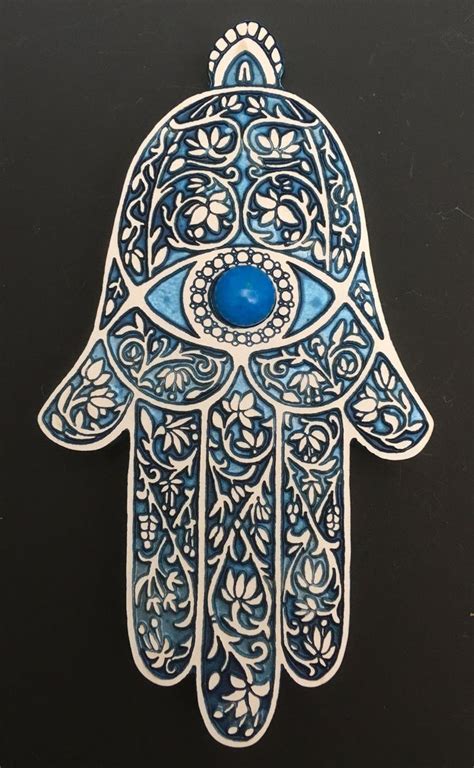 Hamsa Symbol Of Protection — Silkenpath Hamsa Hamsa Art Hand Of