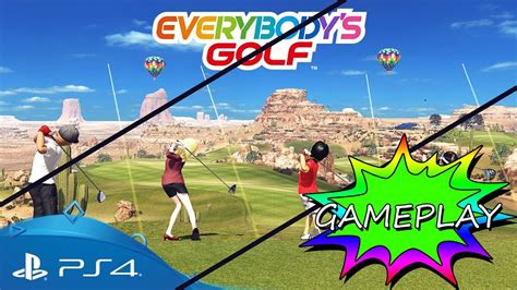 Everybodys Golf Ps4 Turf War Hands On Youtube