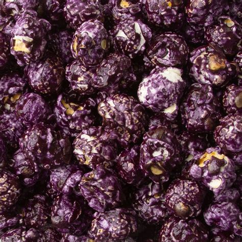Bulk Purple Candy Coated Popcorn Grape Oh Nuts