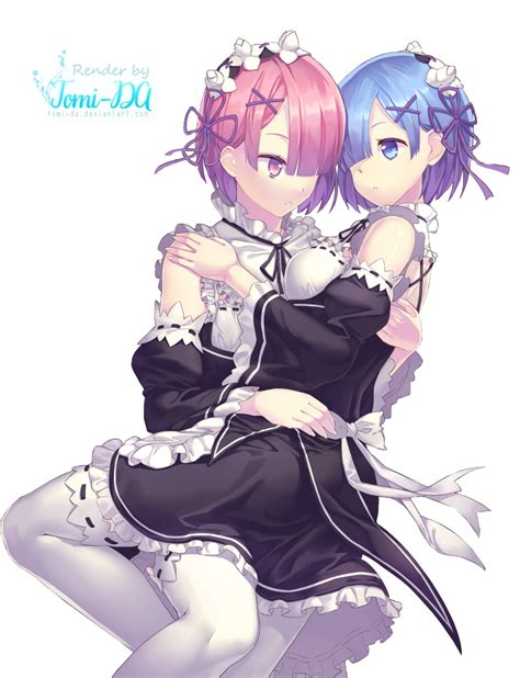 Render 6 Ram And Rem By Tomi Da On Deviantart