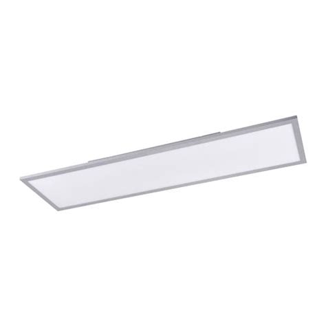 Simple rectangular led ceiling light for home. Flat LED Silver Finish Rectangular Ceiling Light 14353-21 ...