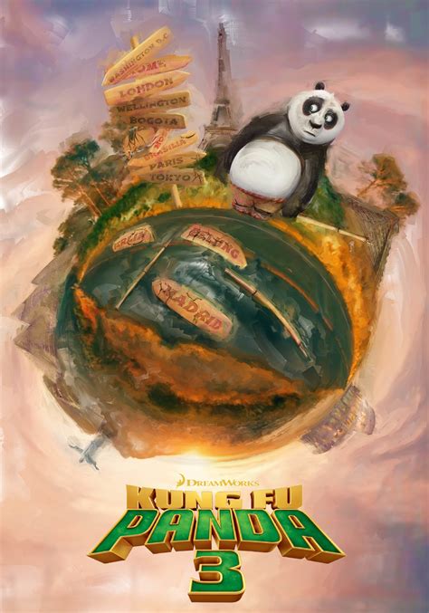 Artstation Kung Fu Panda 3 Dream Works Concept Art 2015