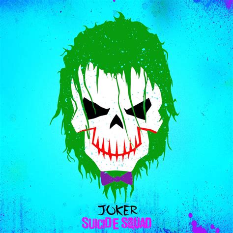 The Joker Tdk Suicide Squad Skull Neat By Constantinehb On Deviantart