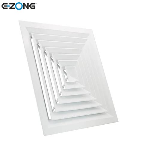 Wholesale Square Bathroom Ceiling Vent 4 Way Square Air Conditioning