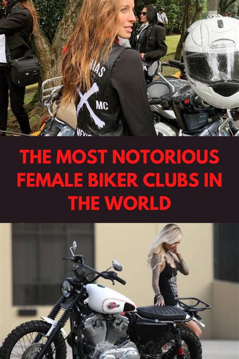 The Most Notorious Female Biker Clubs In The World In Female Motorcycle Riders Female