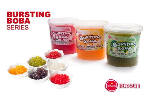 Bursting Boba By Bossen Is A Tapioca Like Pearl With Real Fruit Juice