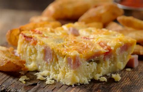 Ham And Potato Crustless Quiche Recipe In 2021 Crustless Quiche