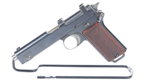 Romanian Contract Steyr Hahn Model 1912 Semi Automatic Pistol Rock