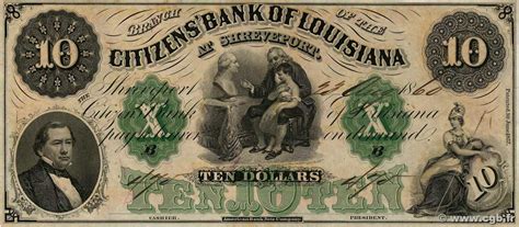 10 Dollars United States Of America New Orleans 1860 B943970 Banknotes