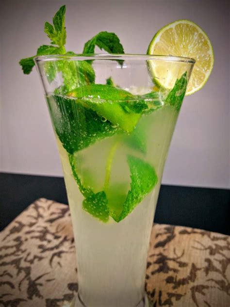 Virgin Mojito Recipe Mint Lime Mojito Vegecravings