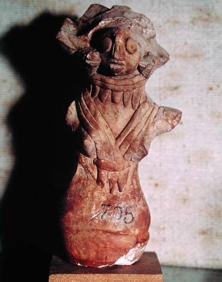 Image Harappan Figure Of A Mother Goddess From The Indus Valley