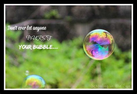Top 30 Quotes And Sayings About Bubbles