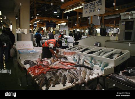 Billingsgate Fish Market Stock Photo Alamy