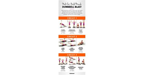 Weight Training For Women Dumbbell Circuit Workout Popsugar Fitness