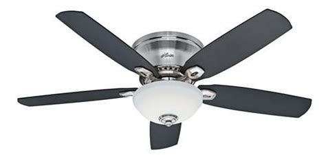 Get cheap brushed nickel ceiling fans price. Hunter Eastpoint 52" Brushed Nickel LED Ceiling Fan at ...