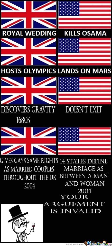 Uk Vs Usa by webwolf404 - Meme Center