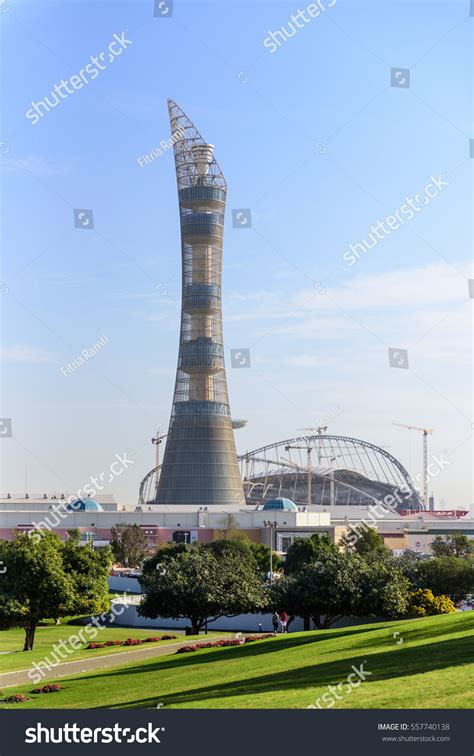 Doha Qatar January 17 Aspire Tower Stock Photo 557740138 Shutterstock