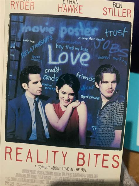 Winona Ryder Ben Stiller Ethan Hawke Reality BitesVintage Movie Postcard On Carousell