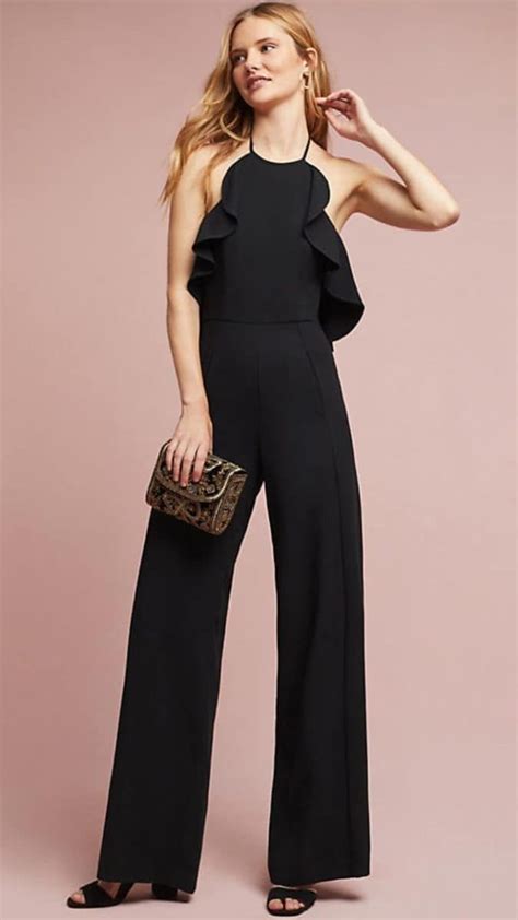 15 Jumpsuits You Can Absolutely Wear As A Wedding Guest Jumpsuit For Wedding Guest Black Tie