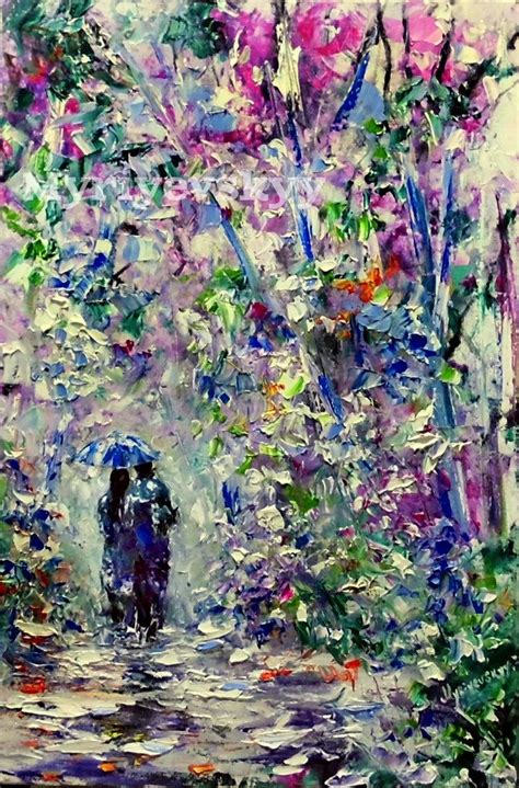 Original Inspiration Oil Painting On Canvas Romantic Lovers Etsy