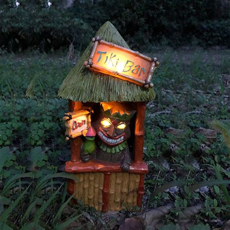 Solar Tiki Bar Light 4 12in X 10 12in Party City Online Party