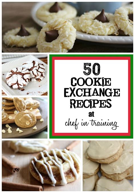 This is how to host your own cookie exchange party. 50 Cookie Exchange Recipes | Chef in Training