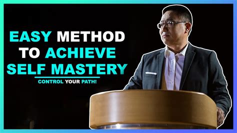 How To Achieve Self Mastery Achieve Your Goals Youtube