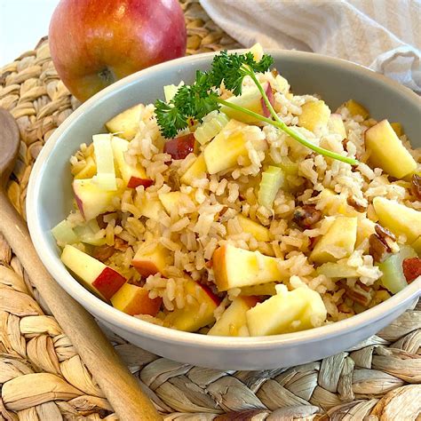 Easy Apple Rice Pilaf Recipe Fit As A Fiddle Life