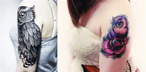 16 Awesome Owl Tattoos For Women ~ Everything About Tattoos