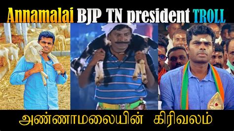 அண்ணாமலையின் கிரிவலம் Troll Bjp ஆட்டுக்குட்டி Troll Annamalai Ips