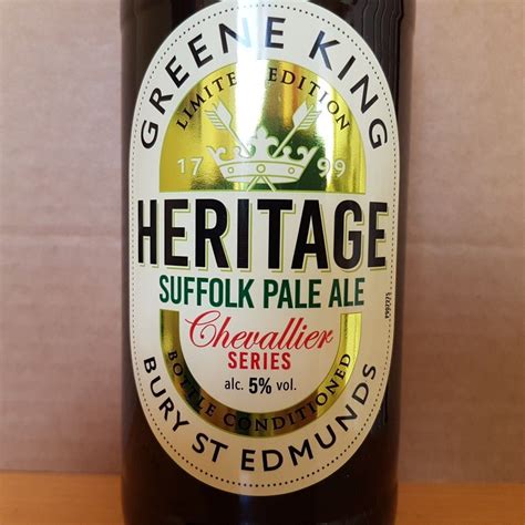 Heritage Suffolk Pale Ale By Greene King A Robust Pale Ale With An