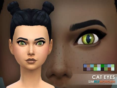 Simplymorgan77s Cat Eyes Sims 4 Pets Sims 4 Sims