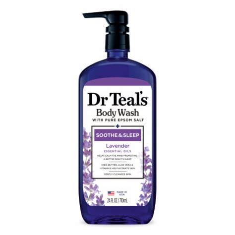 Dr Teals® Pure Epsom Salt Soothe And Sleep Lavender Body Wash 24 Fl Oz Fred Meyer