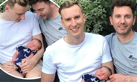Itv News Paul Brand And Husband Announce Birth Of Their Baby Boy Tomos