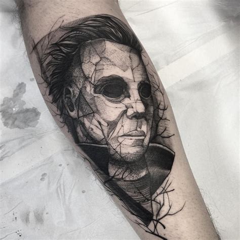 The Front Page Of The Internet Michael Myers Tattoo Horror Tattoo