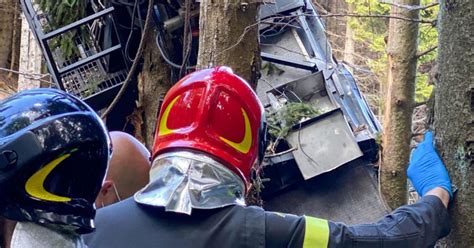 Funivia Mottarone Il Video Incidente Ripreso Dalle Telecamere Sorveglianza