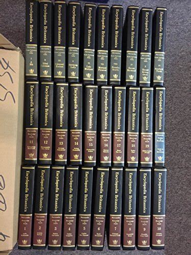 Encyclopedia Britannica Full Set 9780852293393 Abebooks