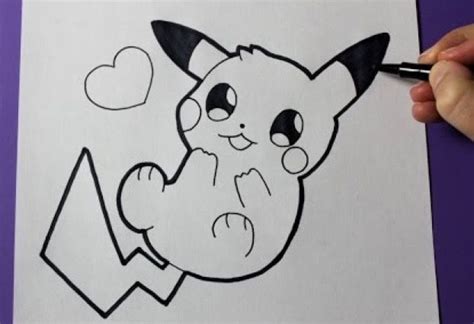 Resultado De Imagen Para Pikachu Dibujo A Lapiz Cute Drawings