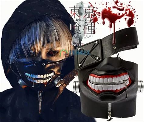 Máscara De Cosplay Tokyo Ghoul Kaneki Ken Meses Sin Intereses