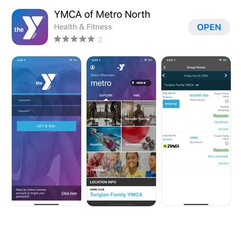 Schedules Ymca Of Metro North