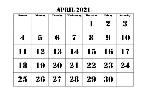 You can now get your printable calendars for 2021, 2022, 2023 as well as planners, schedules, reminders and more. Printable April 2021 Calendar With Holidays - Printable ...
