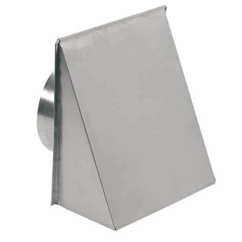 Broan Nutone Aluminum Wall Cap For 8 Inch Round Duct With Backdraft