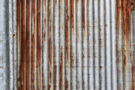 Rusty Corrugated Iron Metal Texture And Background Royalty Free Photo