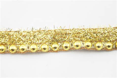 Metallic Trim 204 Gold Shine Trimmings And Fabrics