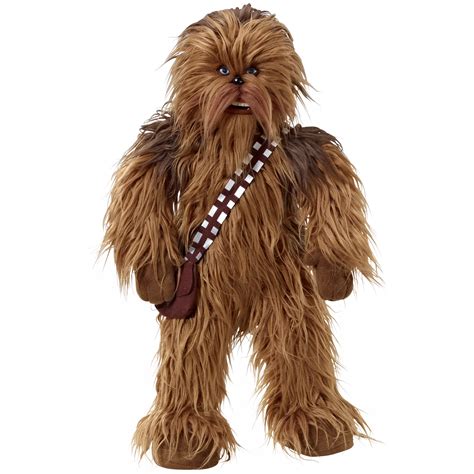 Star Wars Episode Vii The Force Awakens Premium Talking Chewbacca Soft Toy